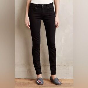 PAIGE Black Verdugo Ultra Skinny Jeans – Size 27, Sleek Stretch Denim EUC